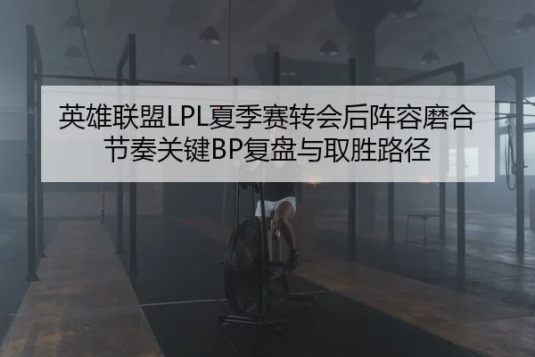 英雄联盟LPL夏季赛转会后阵容磨合节奏关键BP复盘与取胜路径